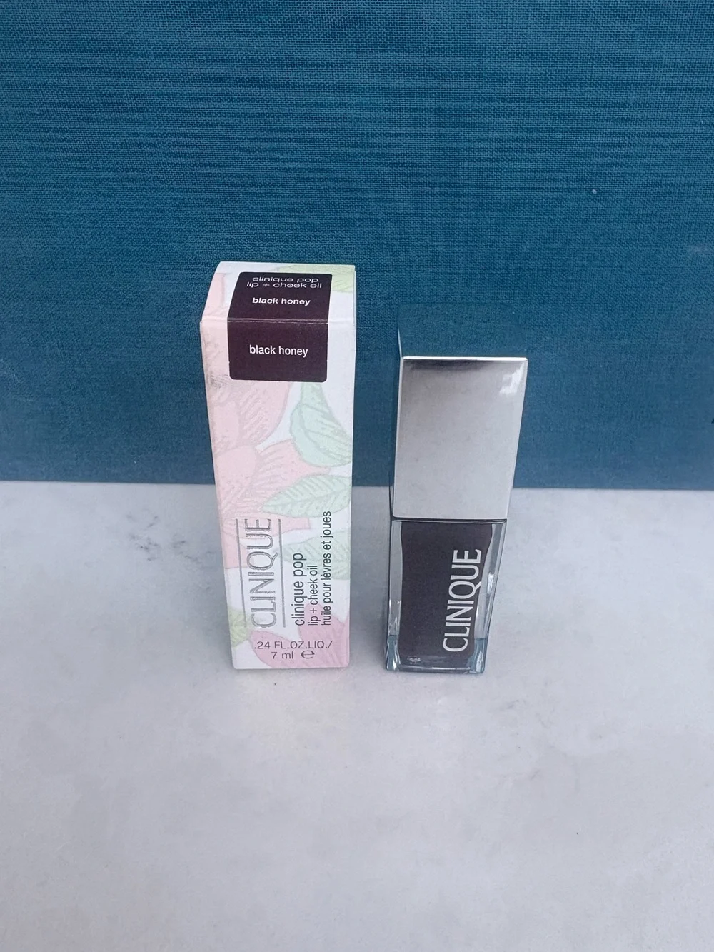 Clinique Pop Cheek + Lip Oil - Black Honey (Deep Plum Brown) MSRP $27